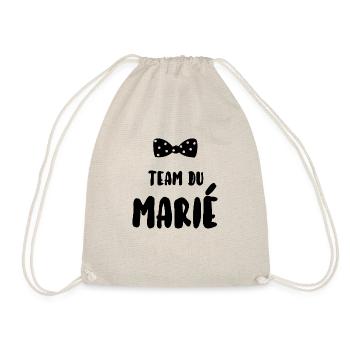 Team du marié - Sac de sport léger - nature - Devant
