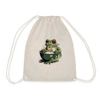 Juwel der Frosch - Turnbeutel - Natur - Vorne