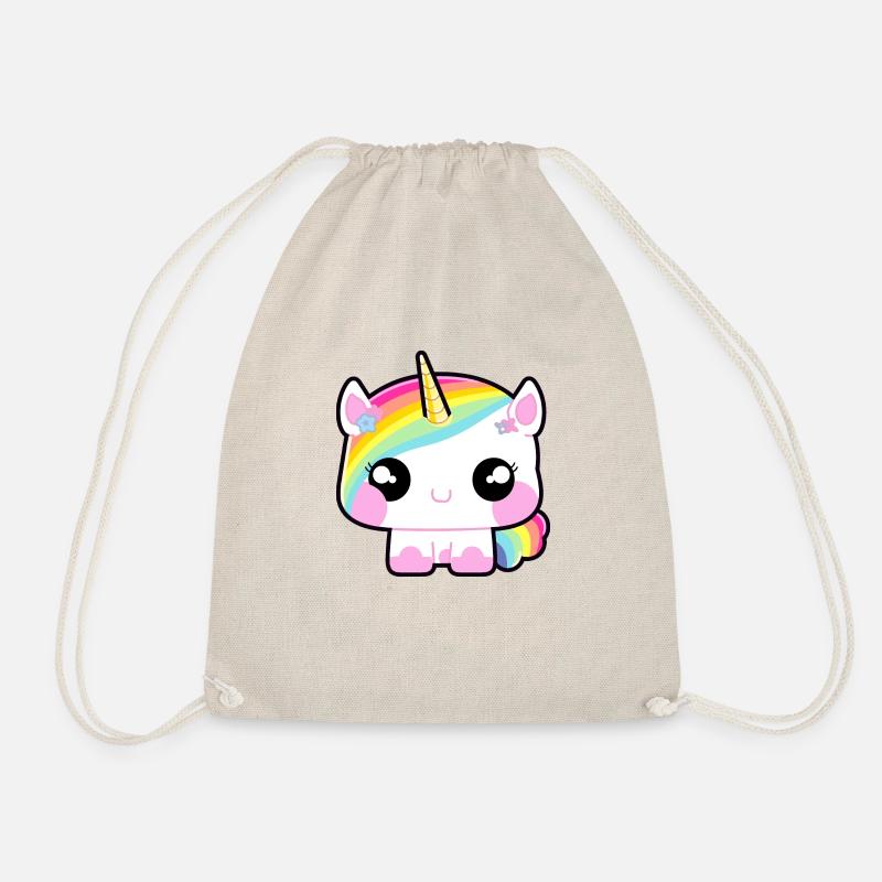 Baby Einhorn - Turnbeutel - Natur