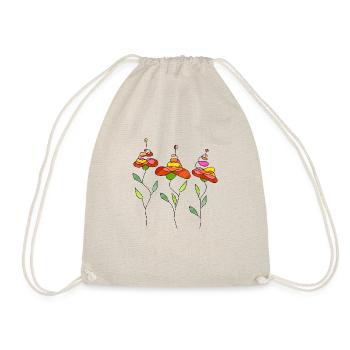 Blumen - Turnbeutel - Natur - Vorne