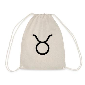 Stier-Symbol - Turnbeutel - Natur - Vorne