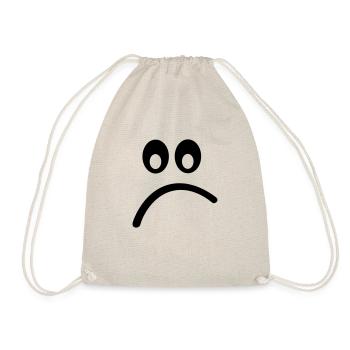 Smiley - Drawstring Bag - nature - Front