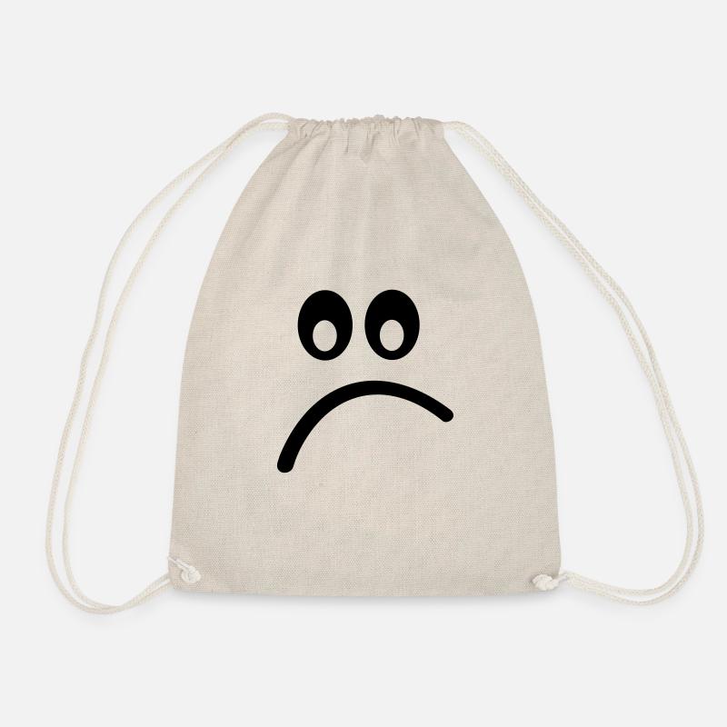 Smiley - Turnbeutel - Natur