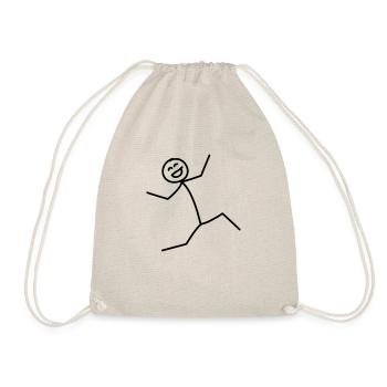 Happy Jumper - Drawstring Bag - nature - Front