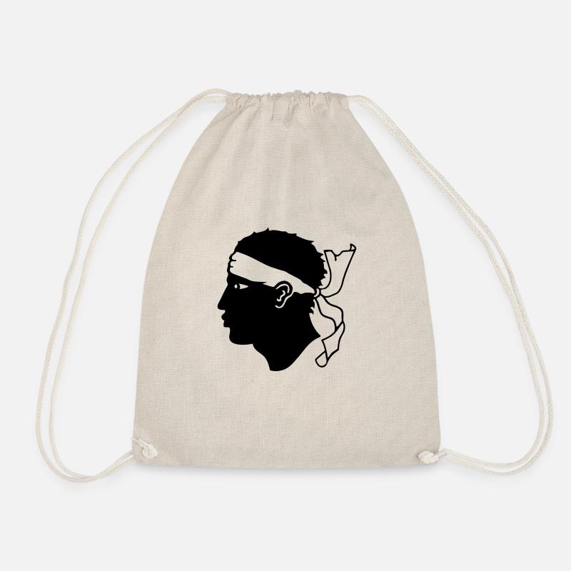 Corsica - Drawstring Bag - nature