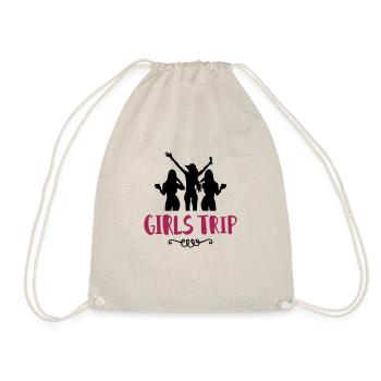 girls trip - Turnbeutel - Natur - Vorne