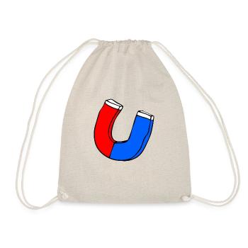 magnet - Drawstring Bag - nature - Front