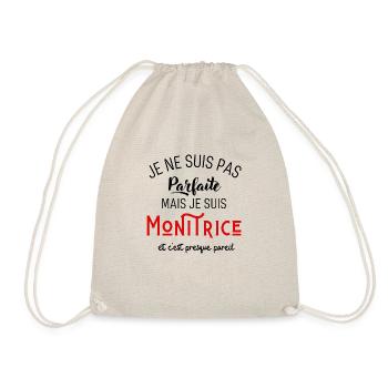 Pas parfaite mais monitrice - Sac de sport léger - nature - Devant