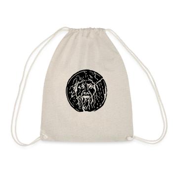 La Bocca della Verità - Drawstring Bag - nature - Front