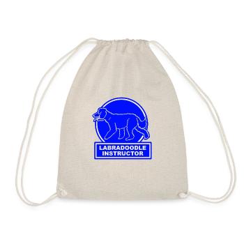 Labradoodle Instructor - Drawstring Bag - nature - Front