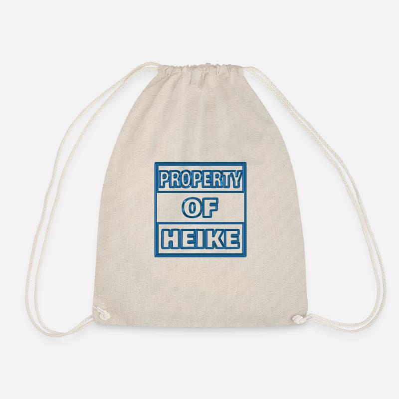 Owned by Heike - Drawstring Bag - nature