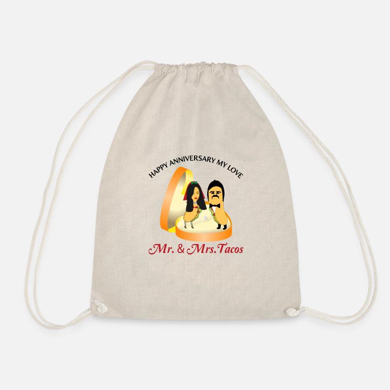 Taco - Drawstring Bag - nature