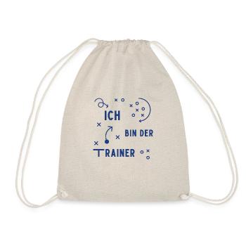 Ich bin der trainer - Turnbeutel - Natur - Vorne