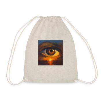 The All Seeing Eye - Drawstring Bag - nature - Front