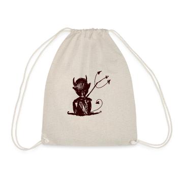 Diable triste - Sac de sport léger - nature - Devant