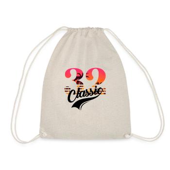 Vintage 1932-32nd anniversary - Drawstring Bag - nature - Front