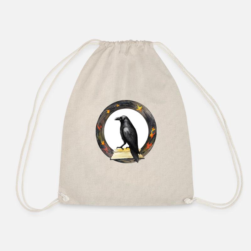 The Raven - Drawstring Bag - nature