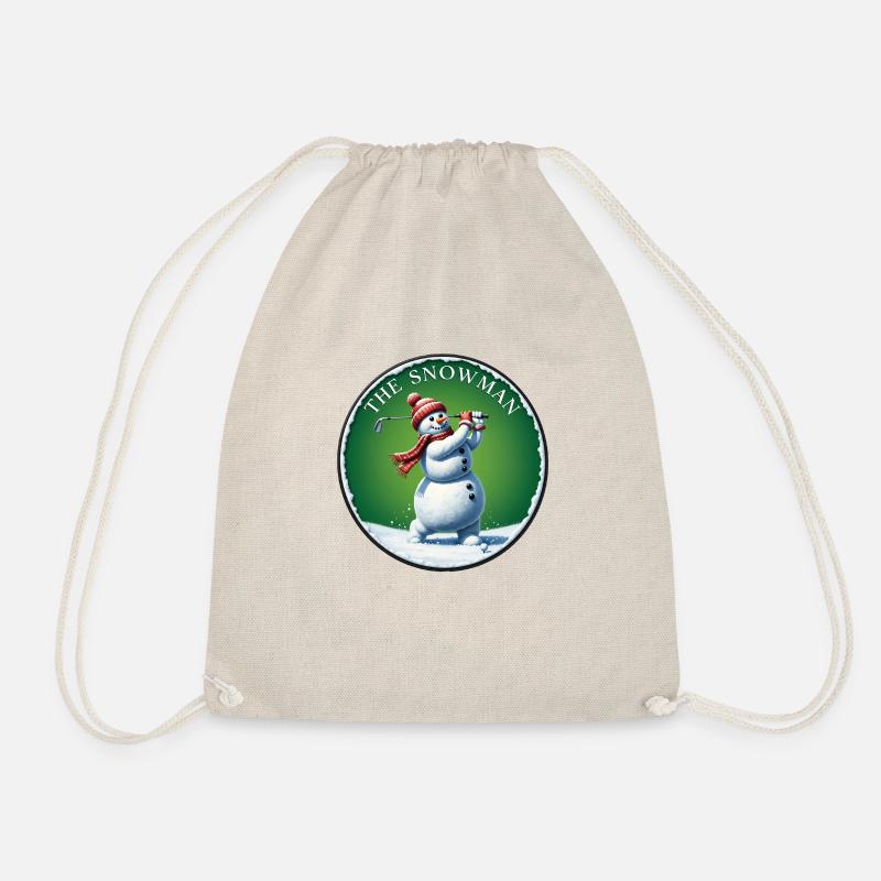 The Snowman - Drawstring Bag - nature
