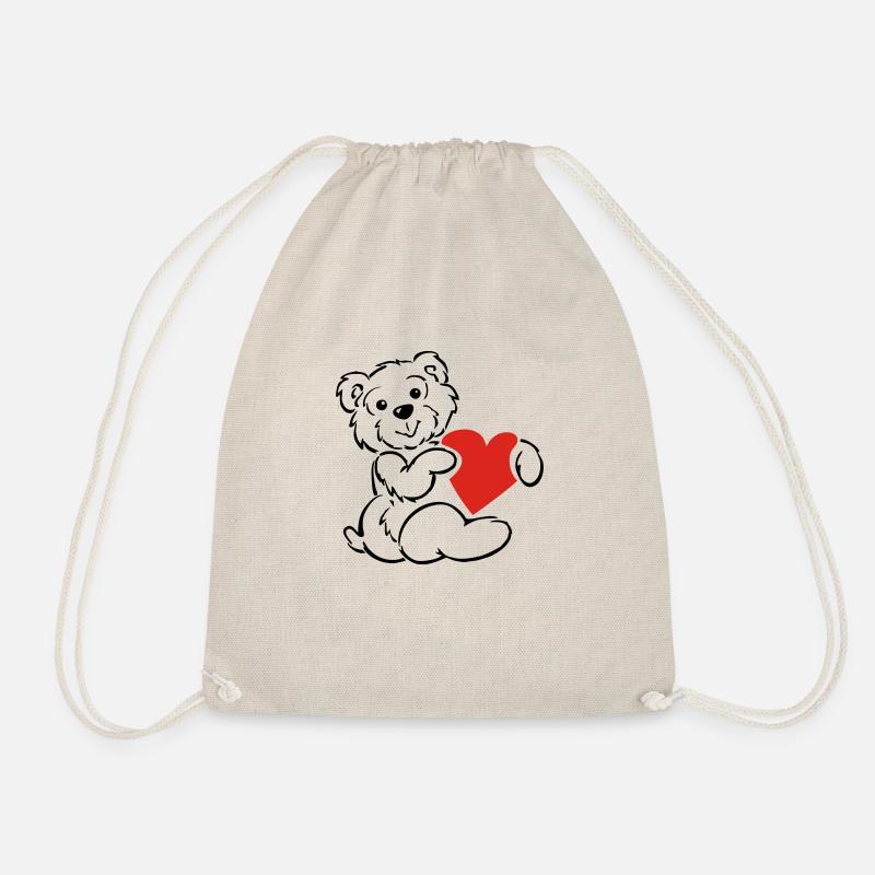 loveteddy - Turnbeutel - Natur