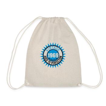 Vintage 1969 - Turnbeutel - Natur - Vorne