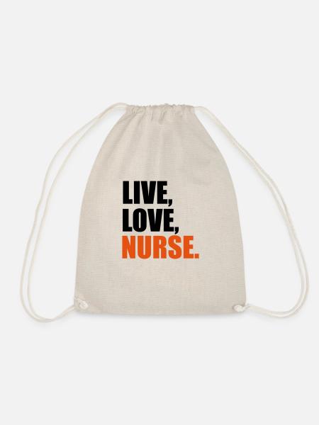 infirmière - Sac de sport léger - nature