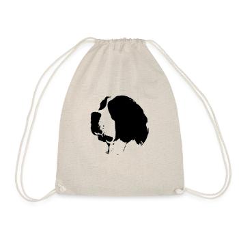 Chien Saint Bernard - Sac de sport léger - nature - Devant