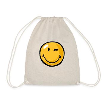 Smiley friendly - Sac de sport léger - nature - Devant