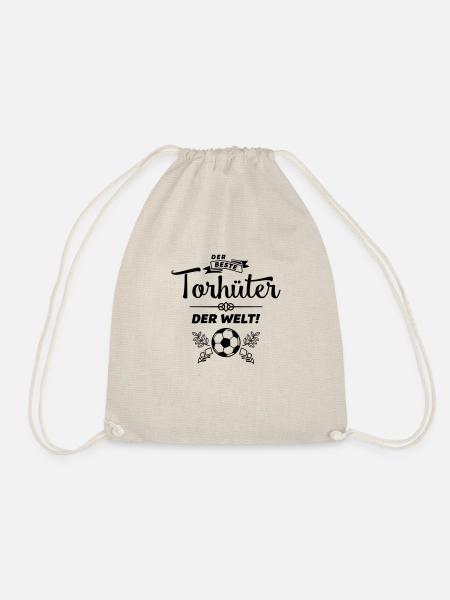 der beste torhüter - Turnbeutel - Natur
