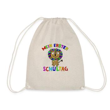 1. Schultag - Turnbeutel - Natur - Vorne