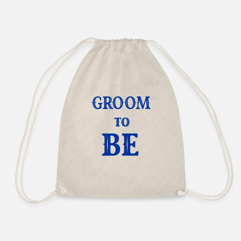 groom to be - Drawstring Bag - nature