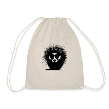 porc-épic lunettes de soleil animaux mignons Vector 19 - Sac de sport léger - nature - Devant