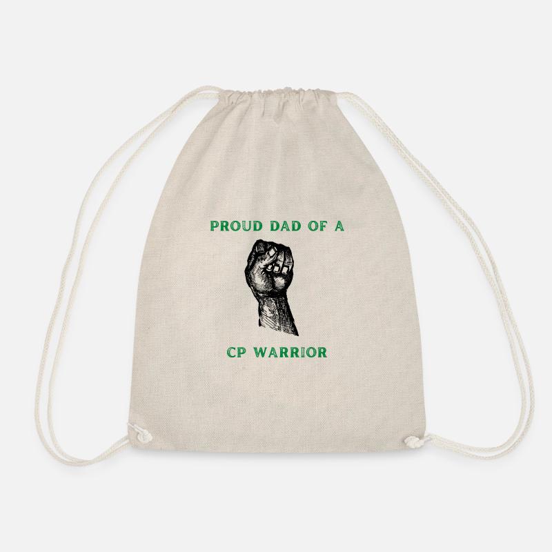 Proud Dad - Drawstring Bag - nature