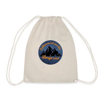 Adventure Travel Hiking Mountain - Turnbeutel - Natur - Vorne