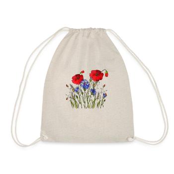Flowers - Drawstring Bag - nature - Front