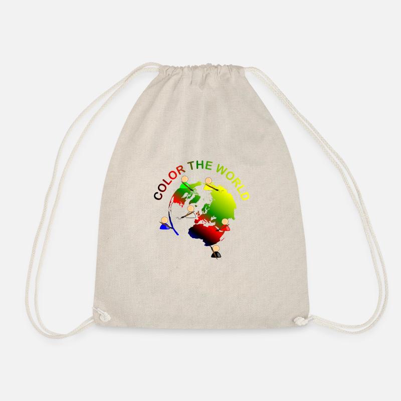 colortheworld - Drawstring Bag - nature