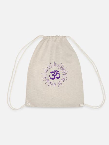 Yoga / Buddhismus / Karma - Turnbeutel - Natur