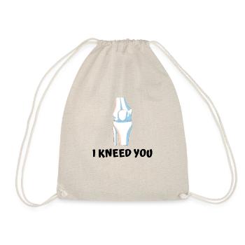 Je t’ai kneed - Sac de sport léger - nature - Devant