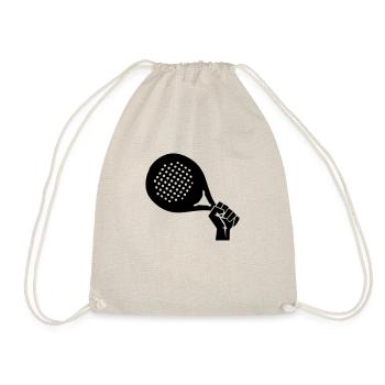 padel - Drawstring Bag - nature - Front