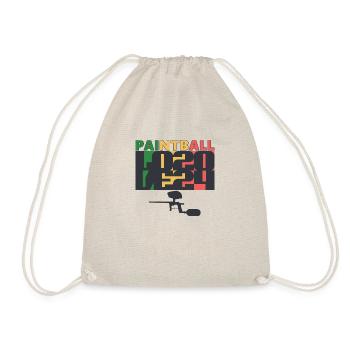 Paintball Love 2024 Couleurs rasta - Sac de sport léger - nature - Devant