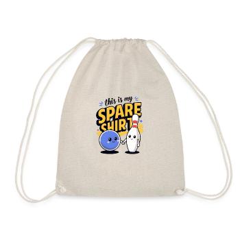 C’est ma chemise de rechange pour les enfants - Sac de sport léger - nature - Devant