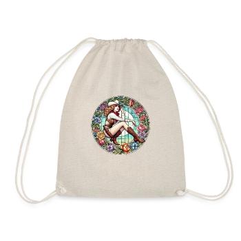 Pinup Southern Belle - Turnbeutel - Natur - Vorne