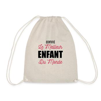 meilleur enfant du monde / ado / adolescent - Sac de sport léger - nature - Devant