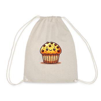 muffin - Turnbeutel - Natur - Vorne