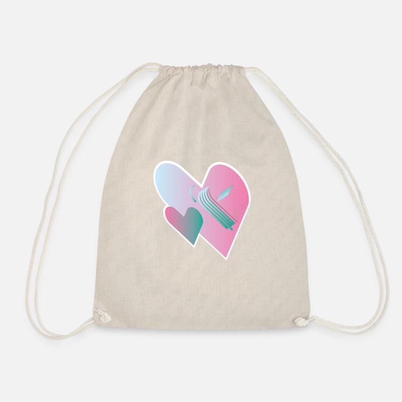 Love Assemble 00 - Drawstring Bag - nature
