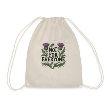 Pas pour tout le monde - Sac de sport léger - nature - Devant