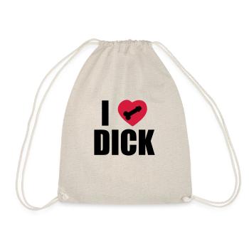 I Love Dick - Sac de sport léger - nature - Devant