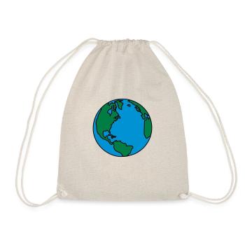 planet_erde_3c - Sac de sport léger - nature - Devant
