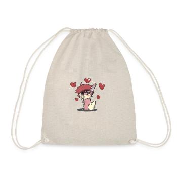 rabbit45 - Drawstring Bag - nature - Front