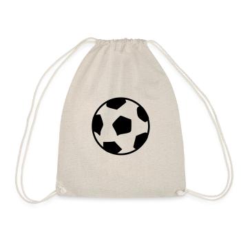 Fußball-Vektor-Kunst - Turnbeutel - Natur - Vorne