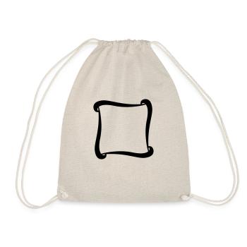 Frame - Drawstring Bag - nature - Front